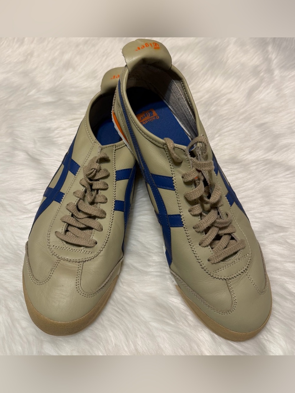Onitsuka Tiger Vintage by Asics Mexico 66 Men’s Leather Sneakers